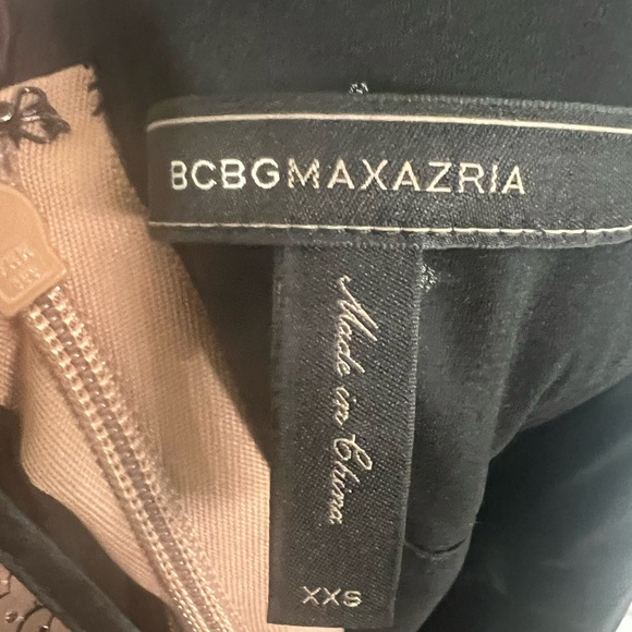 BCBG Bronze Midi Sequin  Dress worn once - Picture 7 of 7